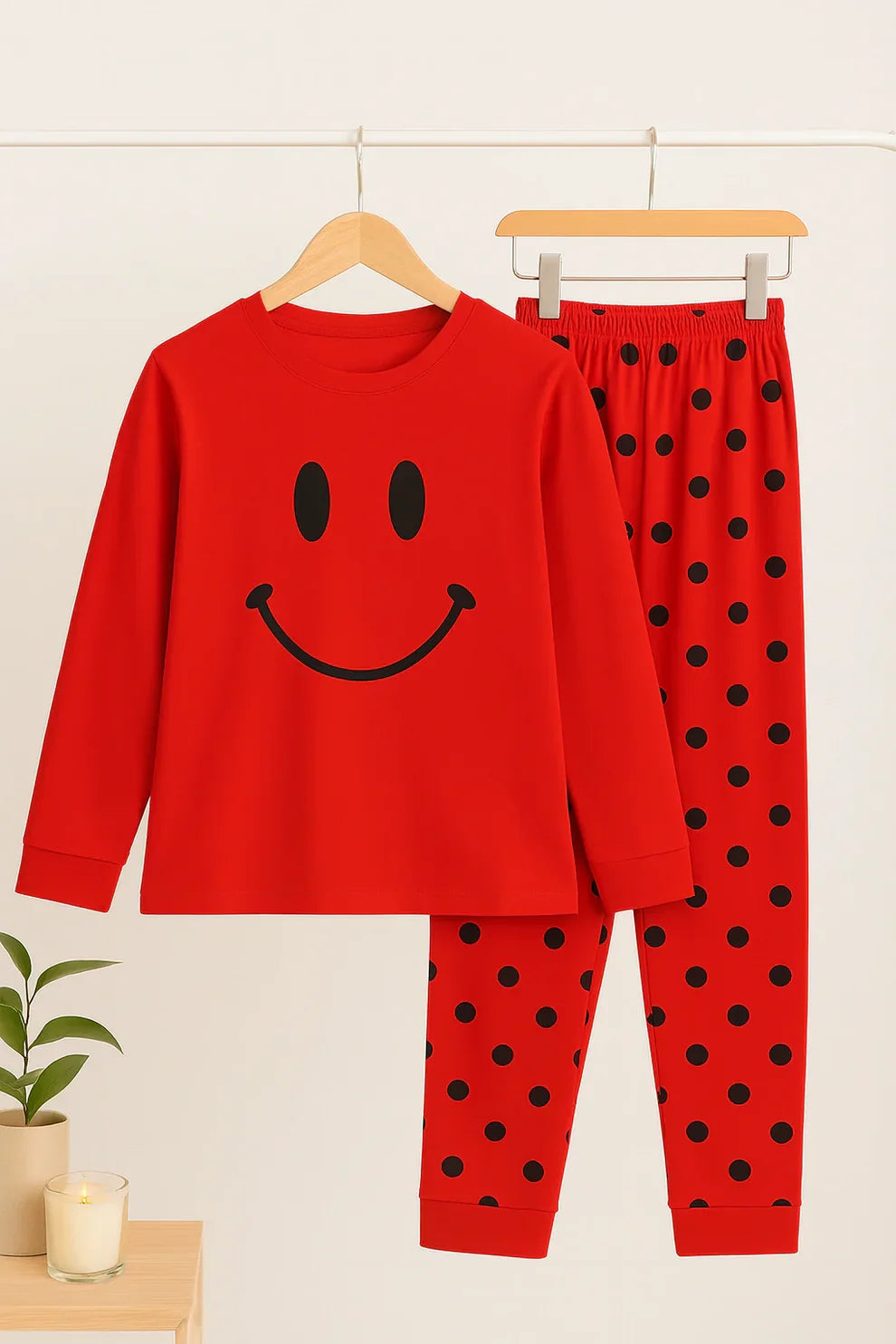 RED SMILE NIGHTWEAR