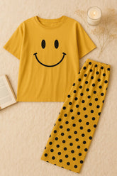 YELLOW SMILE NIGHTWEAR