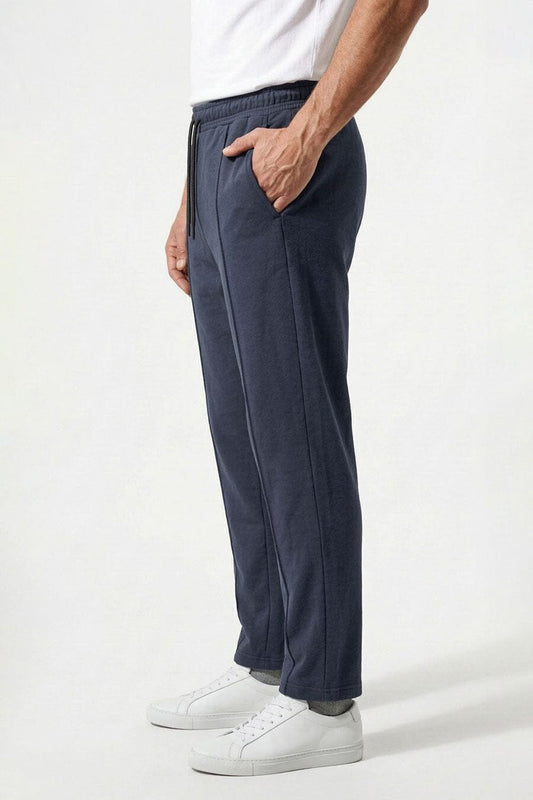 Premium Linen Trousers – Blue