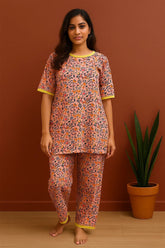 TEA PINK FLORAL NIGHTWEAR