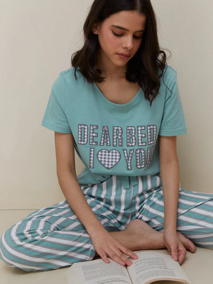 Dear Bed Printed Nightwear