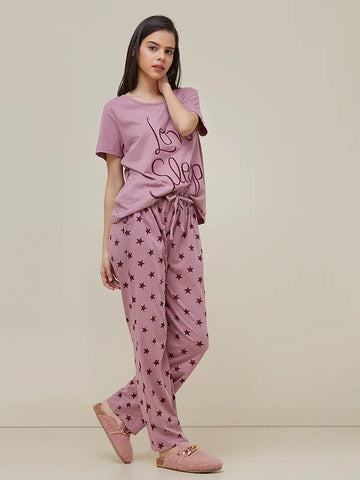 Love Sleep Printed Nightwear
