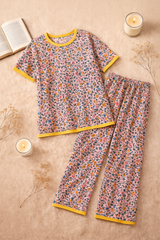 TEA PINK FLORAL NIGHTWEAR