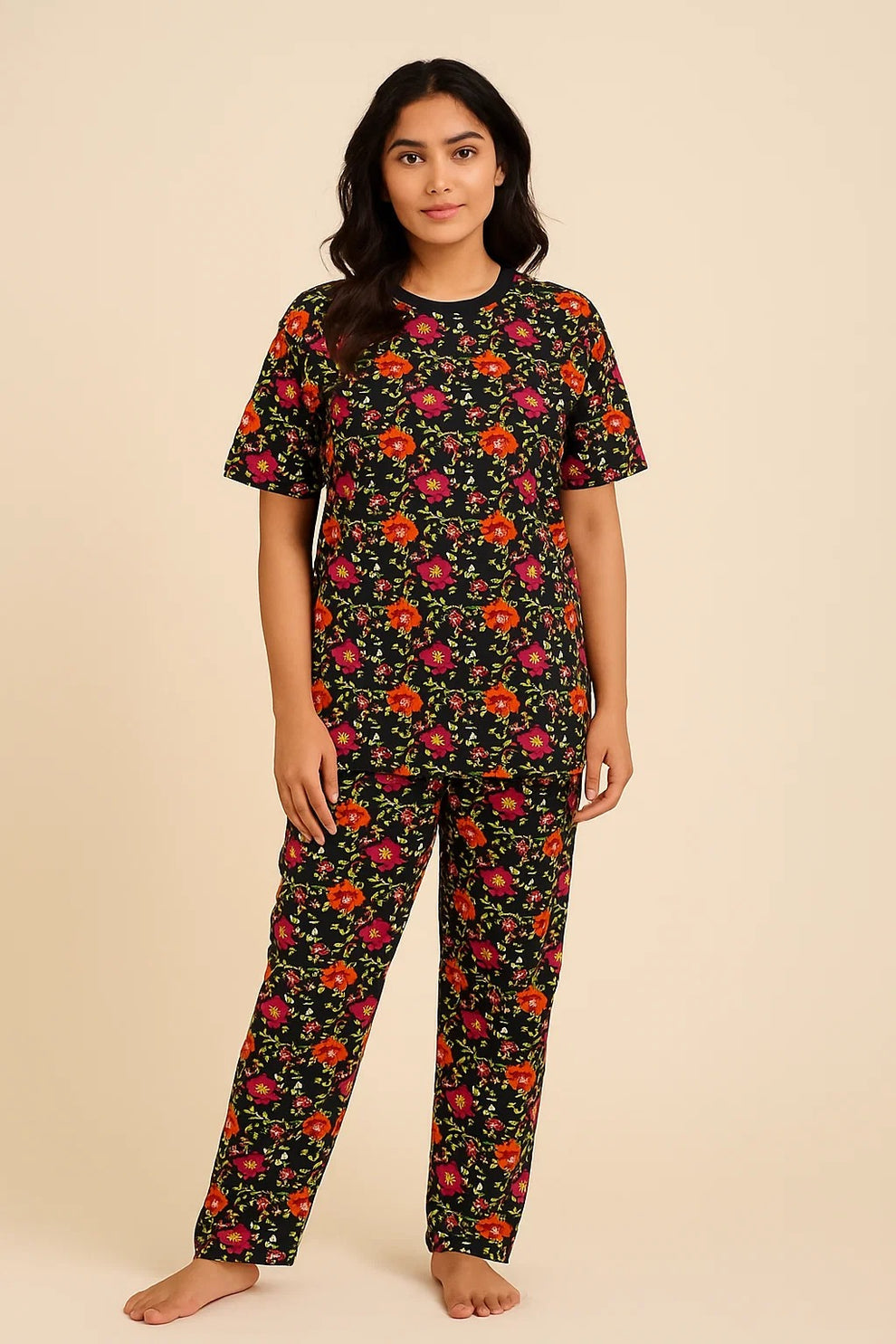 MYSTIC ROSE FLORAL NIGHTWEAR