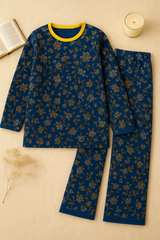 BLUE FLORAL - FULL SLEEVES