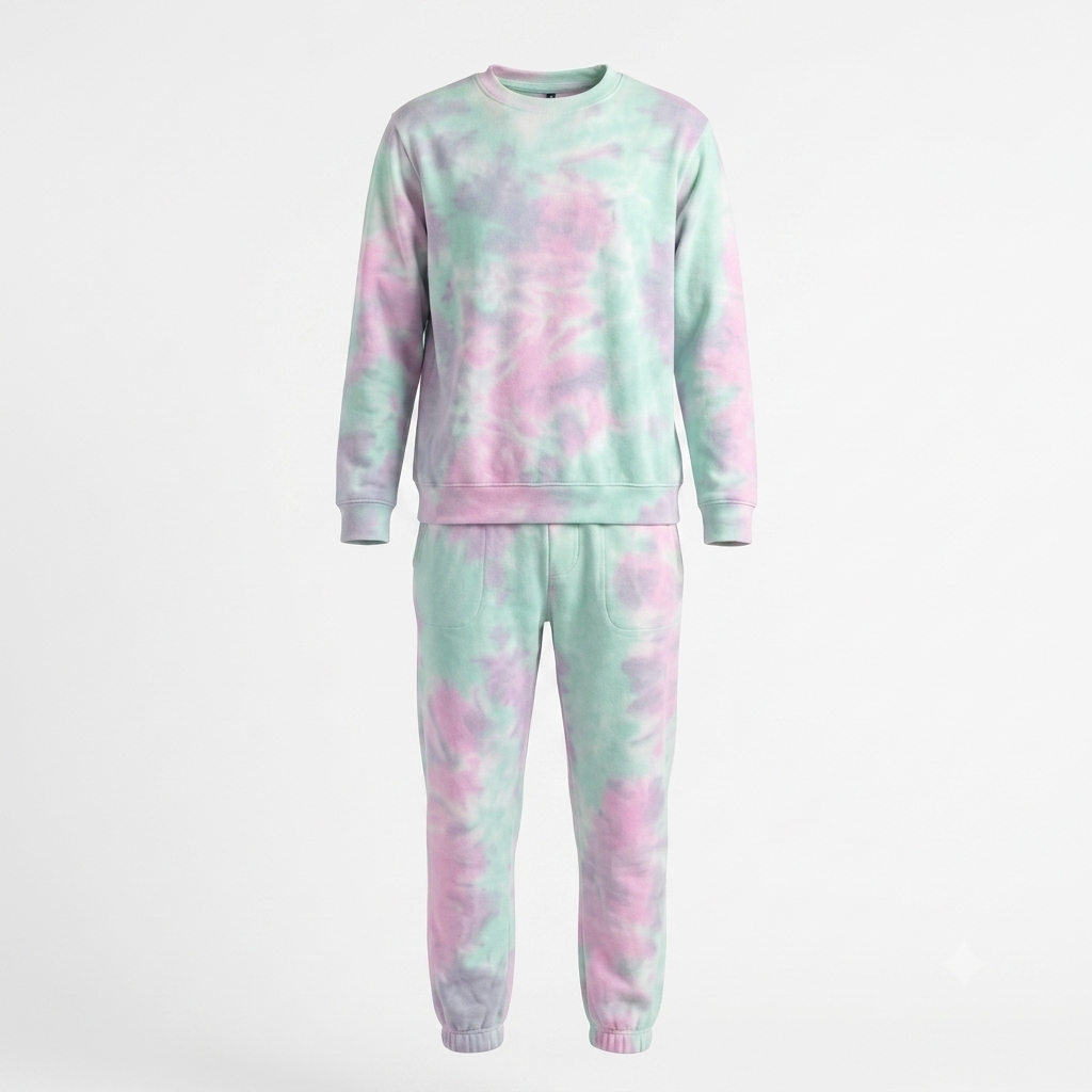 Pastel Tie-Dye Co-Ord Set