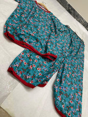 VELVET LEAF FLORAL NIGHTWEAR