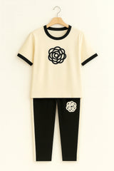 WHITE FLOWER STYLE Tracksuit